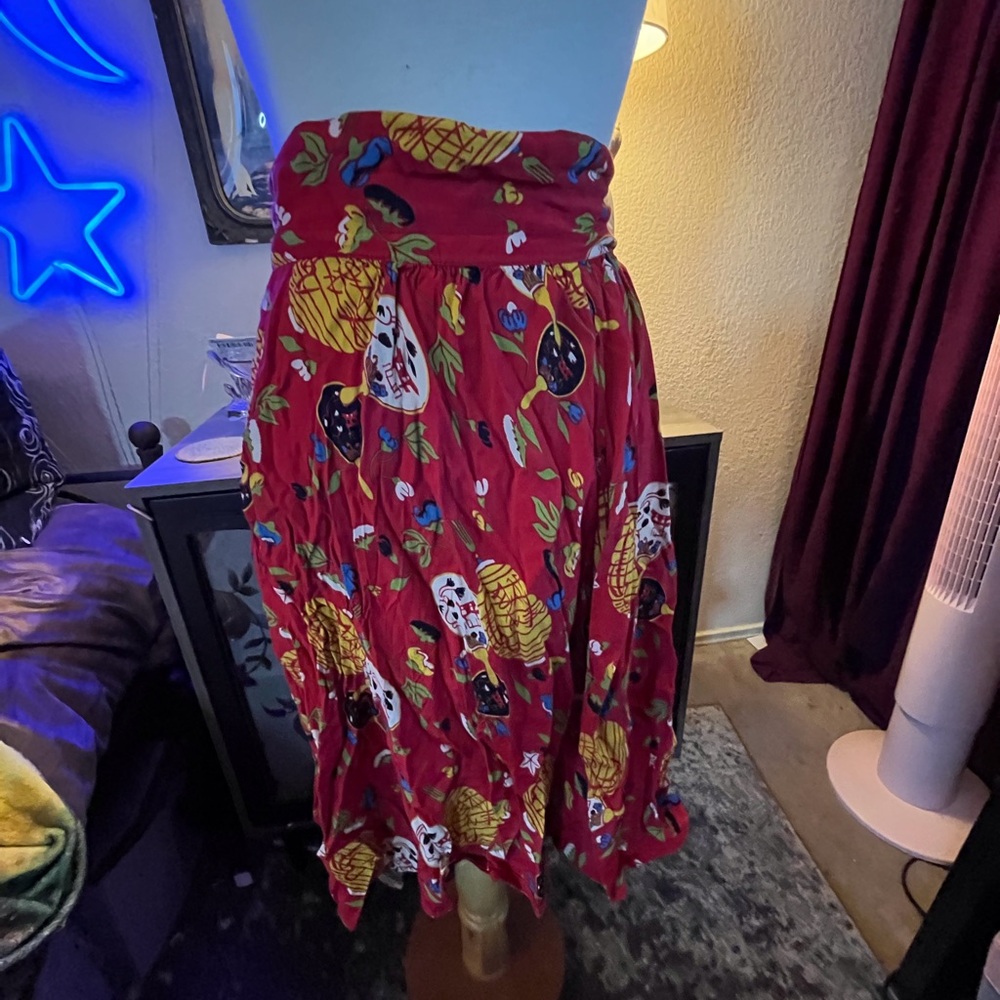Trashy diva diva holiday 40s skirt sz 16